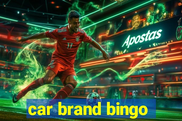 car brand bingo